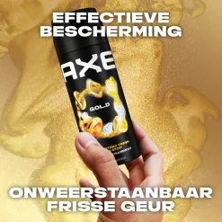 6x Axe Deodorant Bodyspray Gold 150 ml