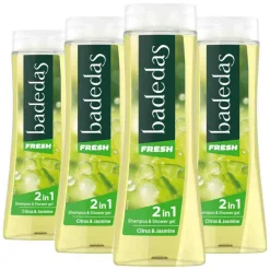 4x Badedas Douche 2in1 Fresh 600 ml