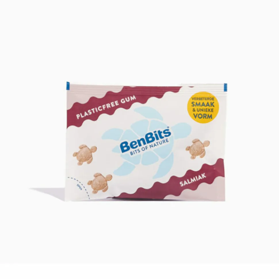 4x BenBits Salmiak Single Zakje 18 gr
