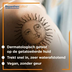 2x Bepanthen Tattoo Zonnecrème 50 ml