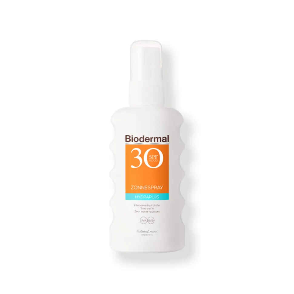 2x Biodermal Zonnespray Hydraplus SPF 30 175 ml
