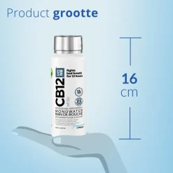 6x CB12 Mondwater White 250 ml