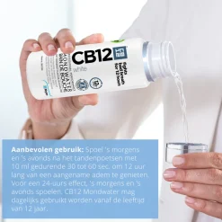 6x CB12 Mondwater White 250 ml
