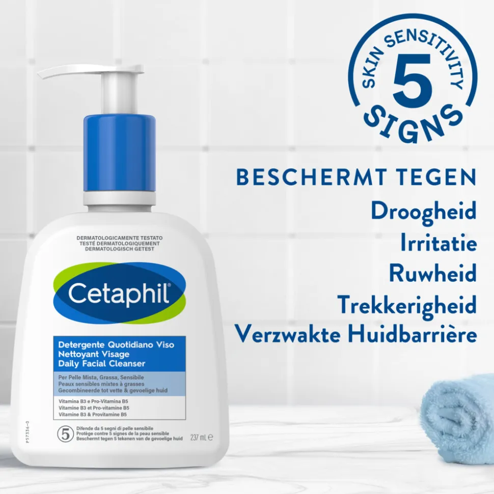 2x Cetaphil Daily Facial Cleanser 237 ml