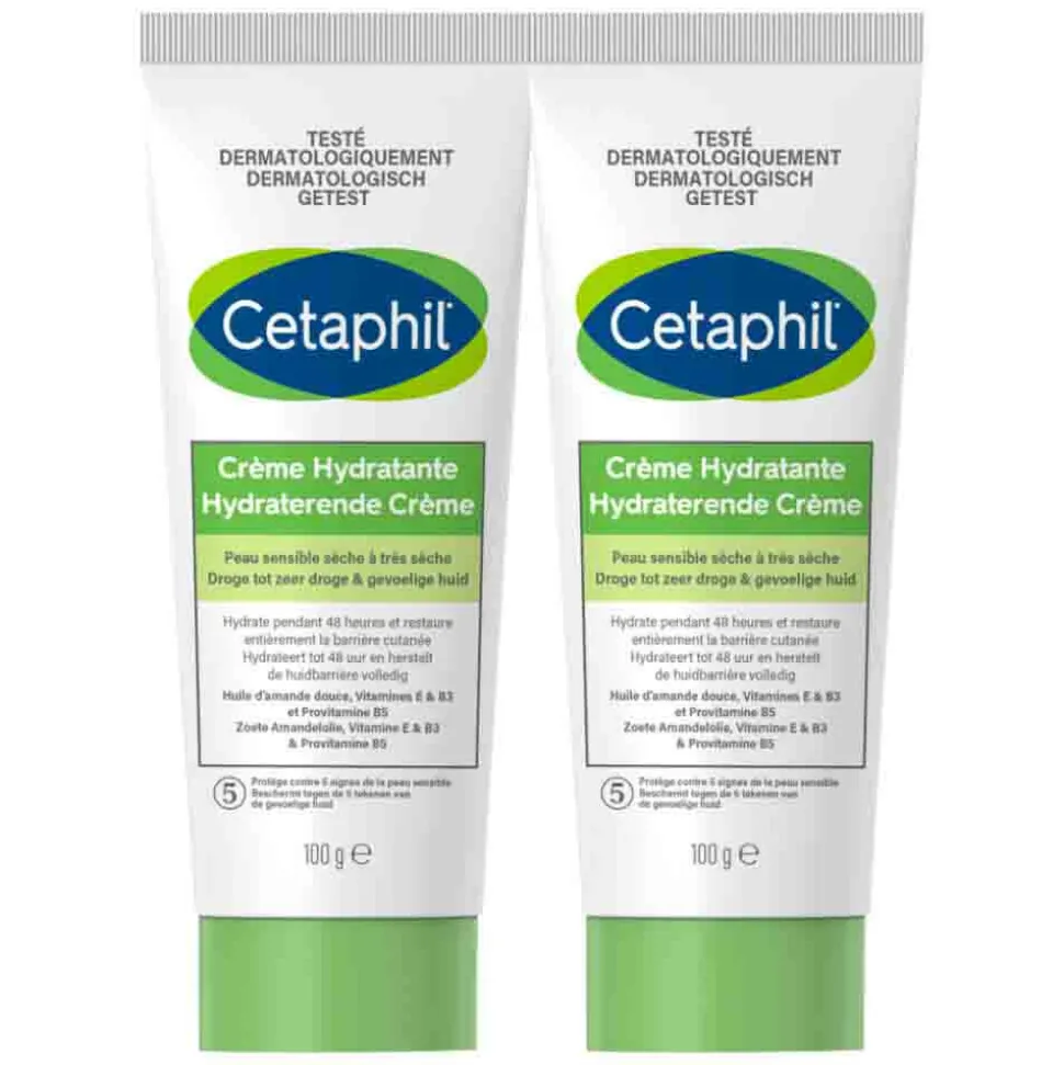 2x Cetaphil Hydraterende Crème 100 gr