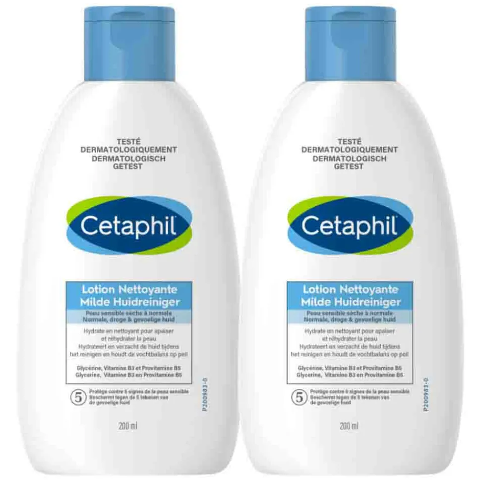 2x Cetaphil Milde Huidreiniger 200 ml