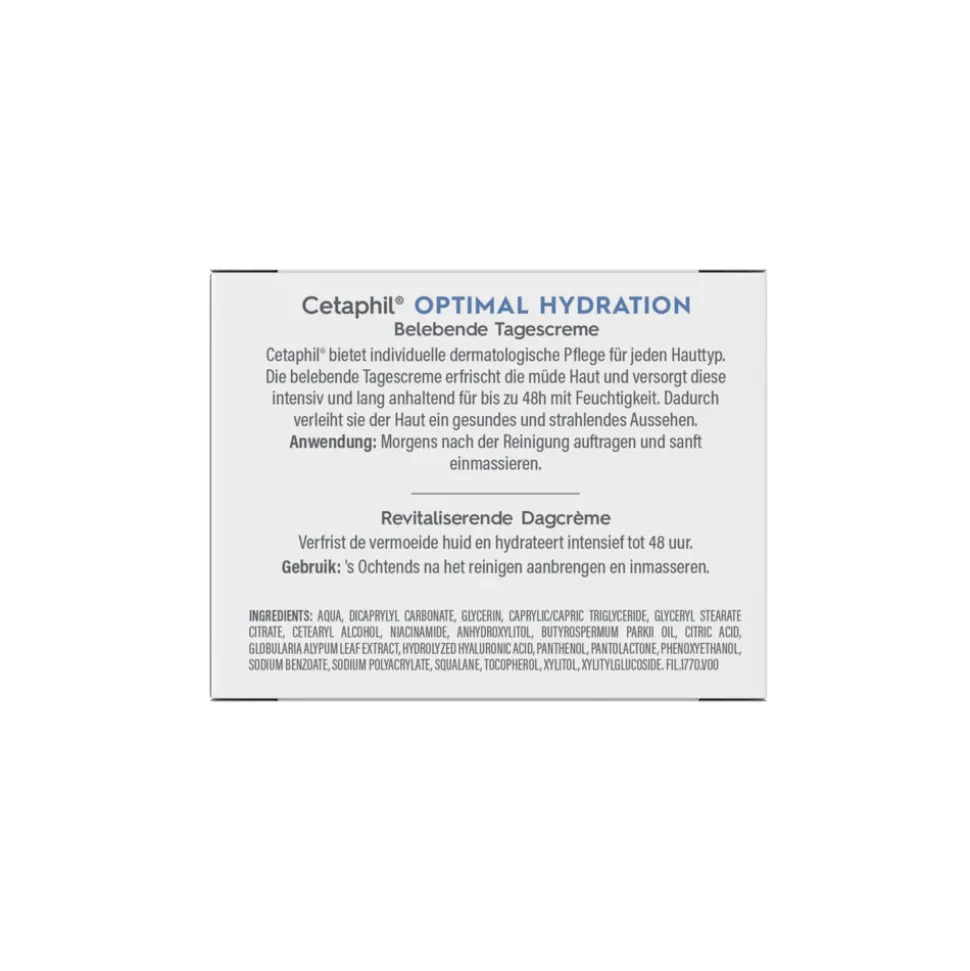 2x Cetaphil Optimal Hydration Healthy Glow Dagcrème 48 gr