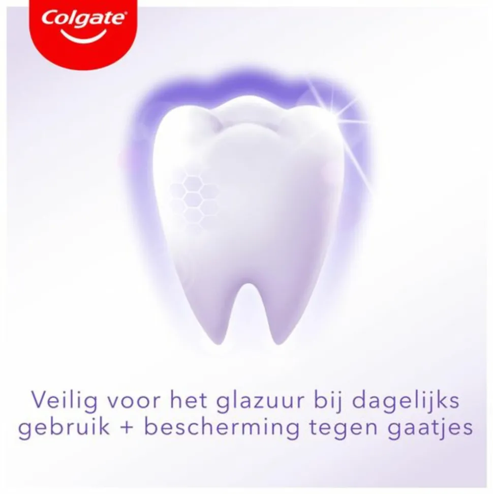 12x Colgate Tandpasta Max White Purple Reveal 75 ml