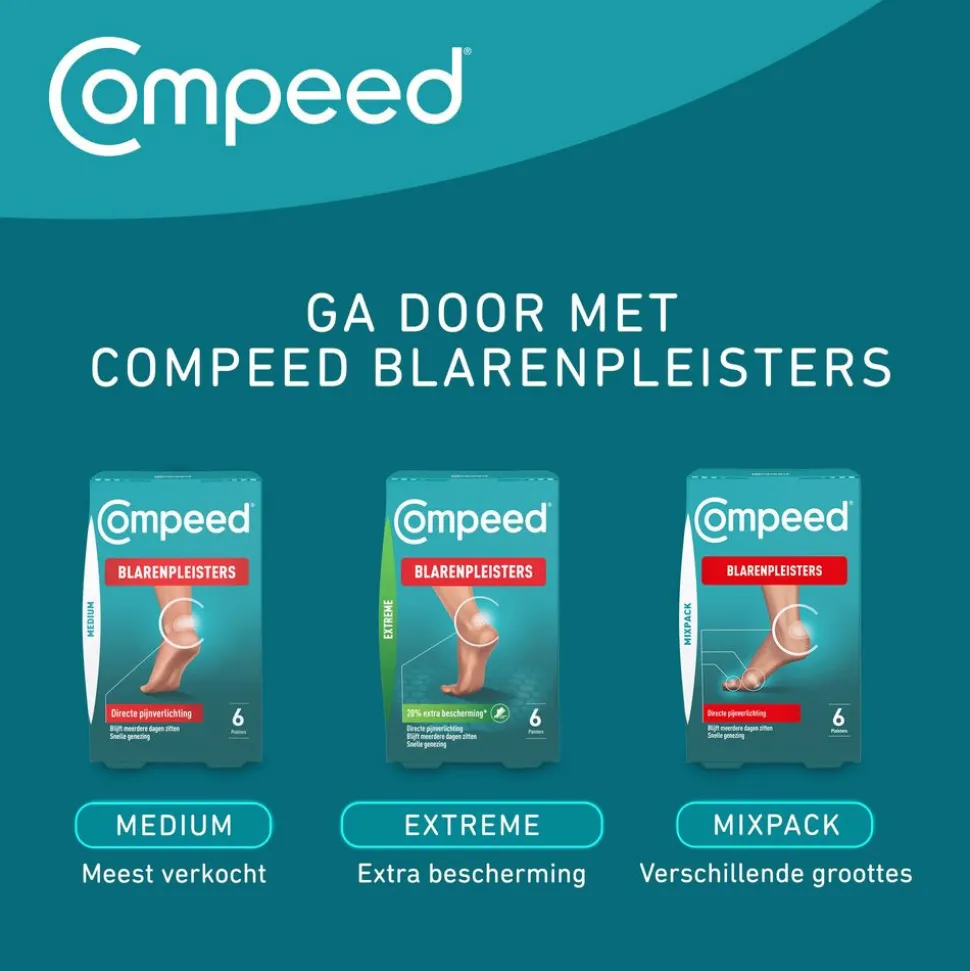 2x Compeed Blarenpleister Small 7 stuks