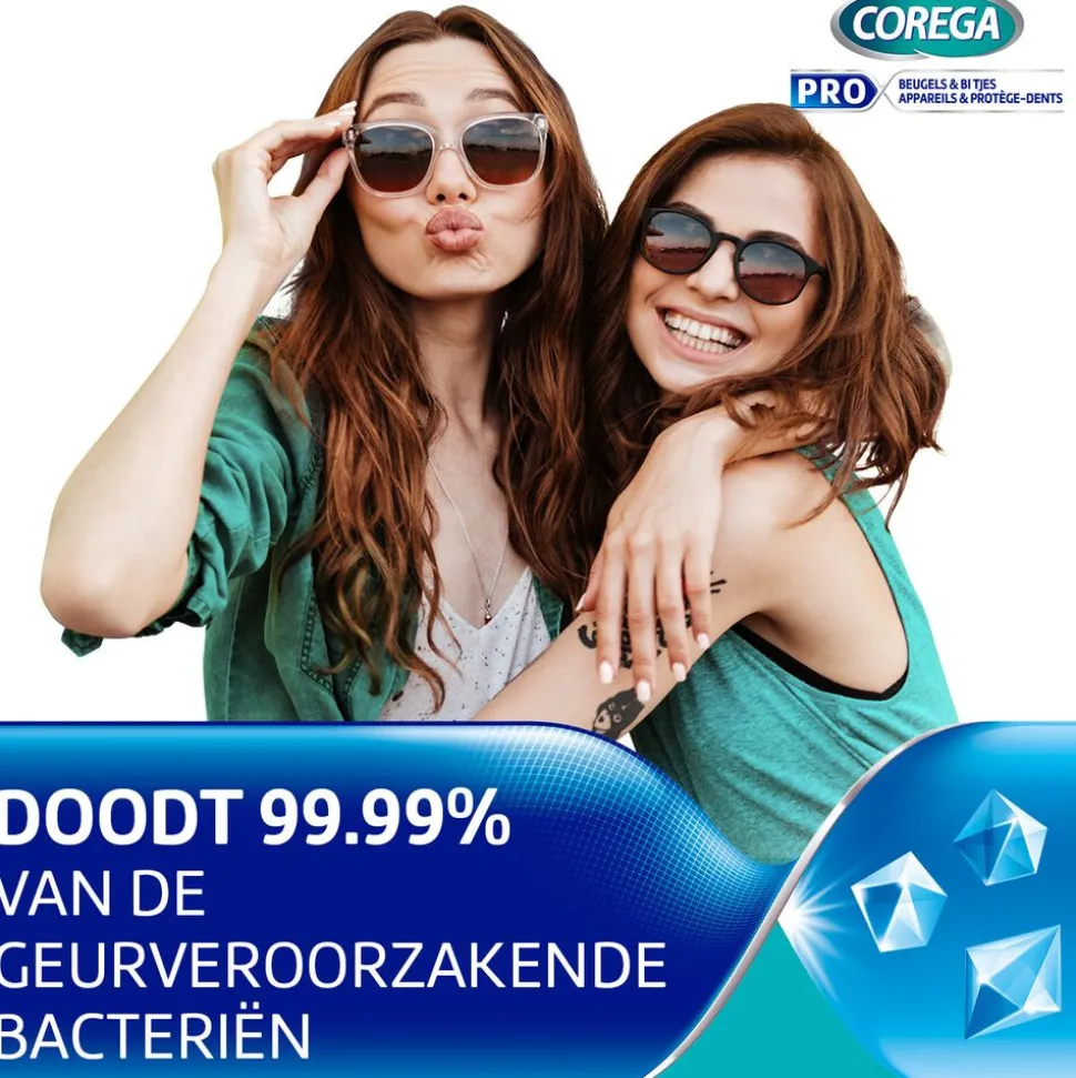 3x Corega Pro Beugels & Bitjes 30 tabletten