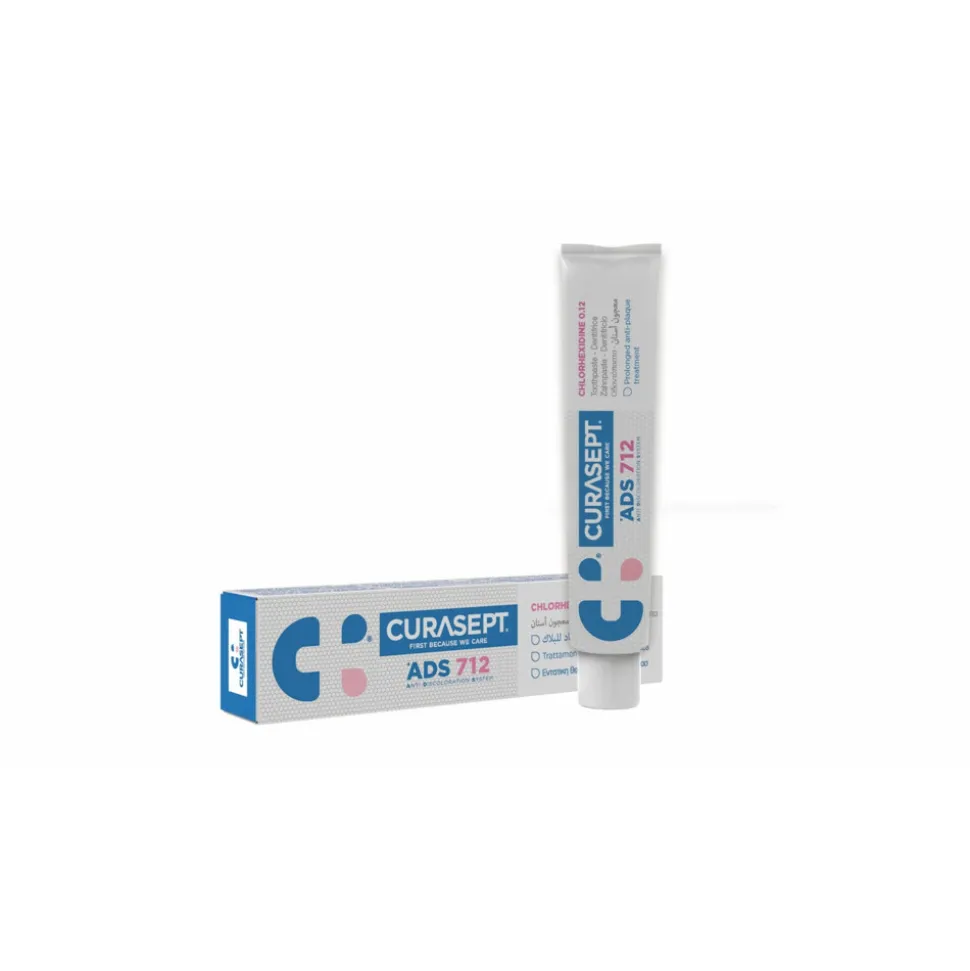 6x Curasept Gel-Tandpasta 0,12% CHX 75 ml