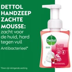 6x Dettol Foam Handzeep Rozen & Kers 250 ml