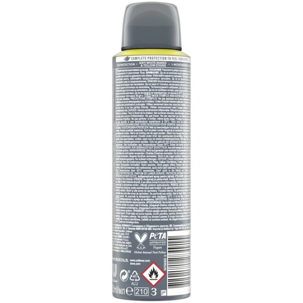 6x Dove Deodorant Men+ Care Invisible Fresh 150 ml