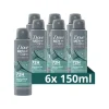 6x Dove Deodorant Men+ Care Eucalyptus + Mint 150 ml