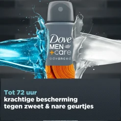 6x Dove Deodorant Men+ Care Sandalwood & Vanilla 150 ml