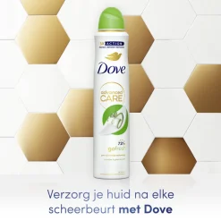 6x Dove Deodorant Spray Cucumber & Green Tea 200 ml