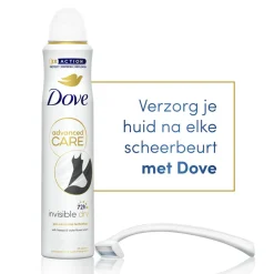 6x Dove Deodorant Spray Invisible Dry 200 ml
