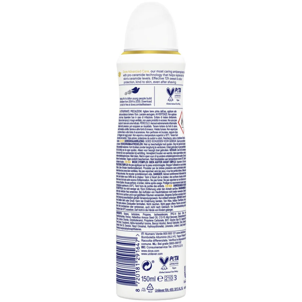 6x Dove Deodorant Spray Matcha & Sakura 150 ml