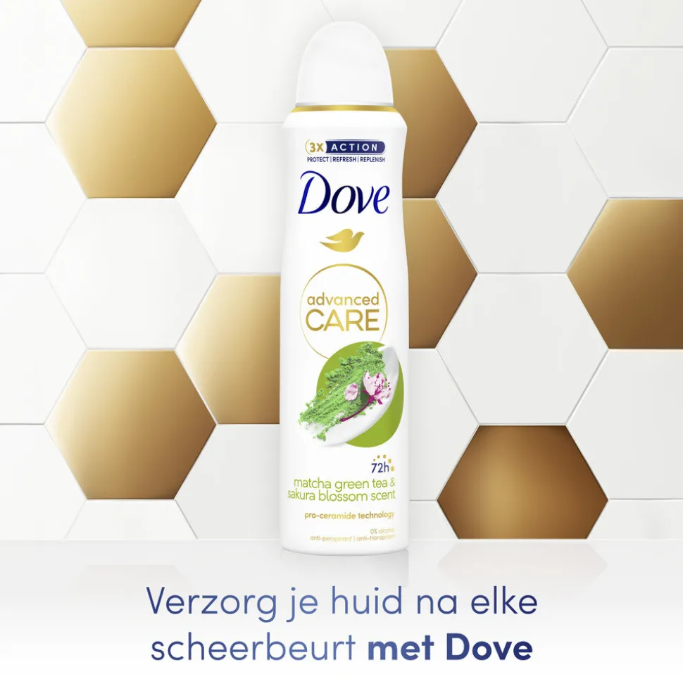 6x Dove Deodorant Spray Matcha & Sakura 150 ml