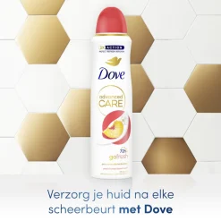 6x Dove Deodorant Spray Perzik 150 ml