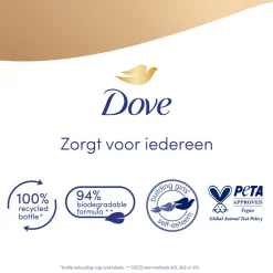 6x Dove Douchecrème Nourishing Silk 600 ml