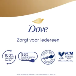 6x Dove Douchecrème Nourishing Care 400 ml