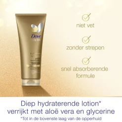 6x Dove Zelfbruinende Bodylotion Summer Revived Medium-Dark 200 ml