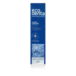 4x Ecodenta Tandpasta Tegen Caries met Xylitol Koriander & Limoenextract 100 ml
