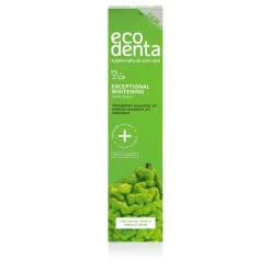 4x Ecodenta Tandpasta Whitening Bergamot Citroenoliën & Kalident 100 ml