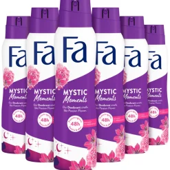 6x Fa Deodorant Spray Mystic Moments 150 ml