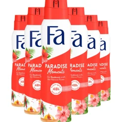6x Fa Deodorant Spray Paradise Moments 150 ml