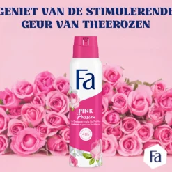 6x Fa Deodorant Spray Pink Passion 150 ml