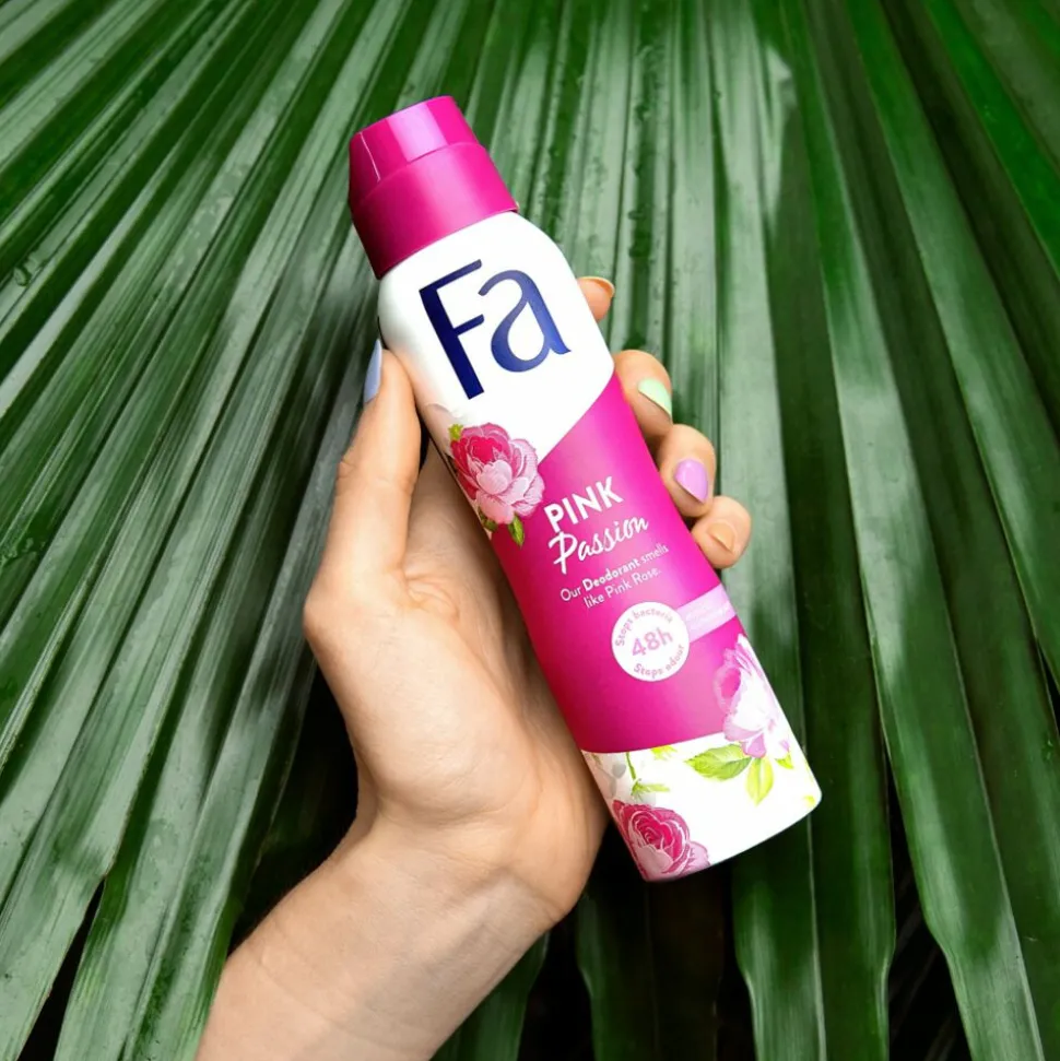 6x Fa Deodorant Spray Pink Passion 150 ml