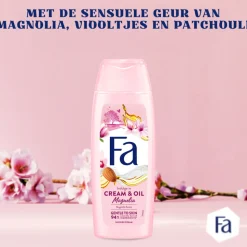 6x Fa Douchecrème Cream Oil Silk Magnolia 250 ml