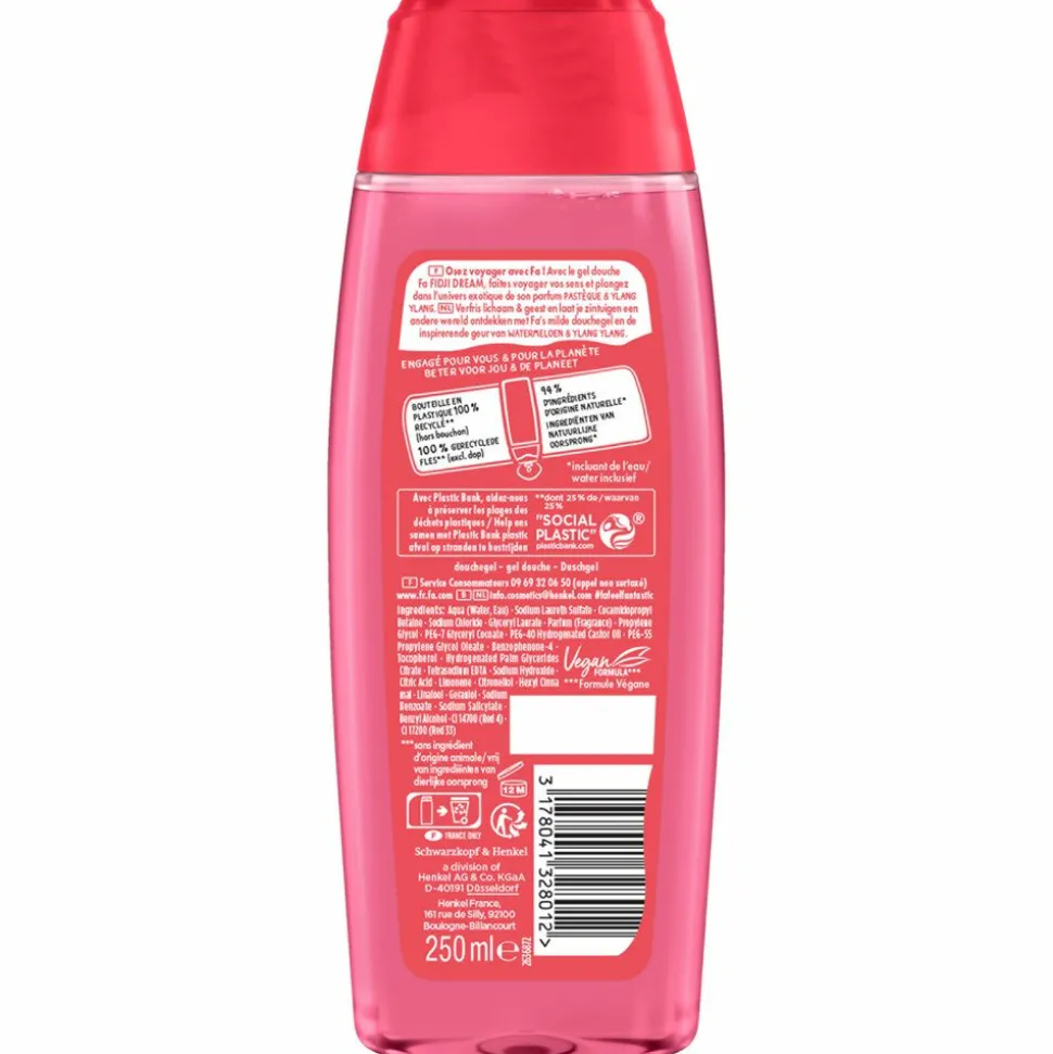 6x Fa Douchegel Fiji Dream 250 ml