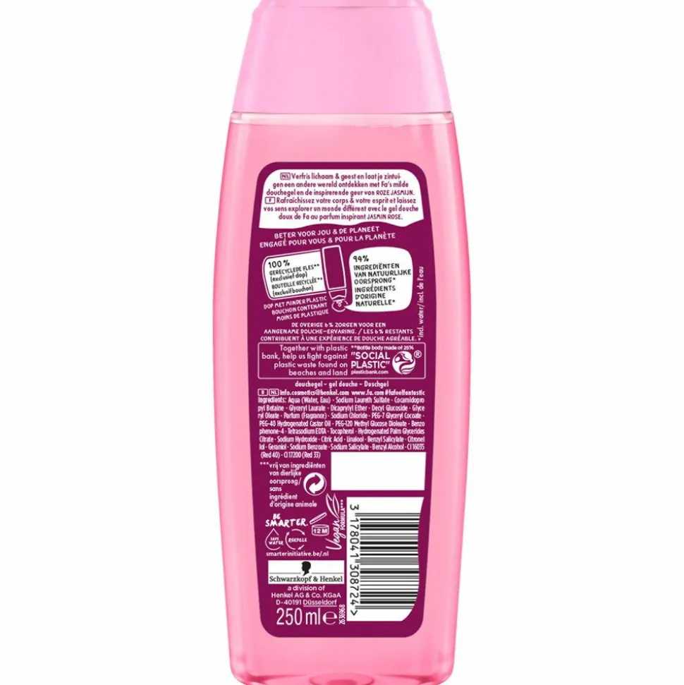 6x Fa Douchegel Magic Oil Pink Jasmine 250 ml