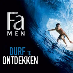 6x Fa Men Douchegel en Shampoo Sport Energy Boost 250 ml