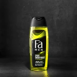 6x Fa Men Douchegel en Shampoo Sport Energy Boost 250 ml