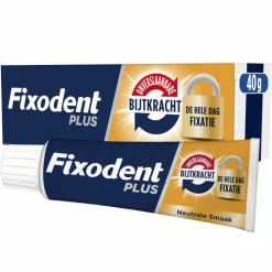 6x Fixodent Kleefpasta Plus Dual Power 40 gr