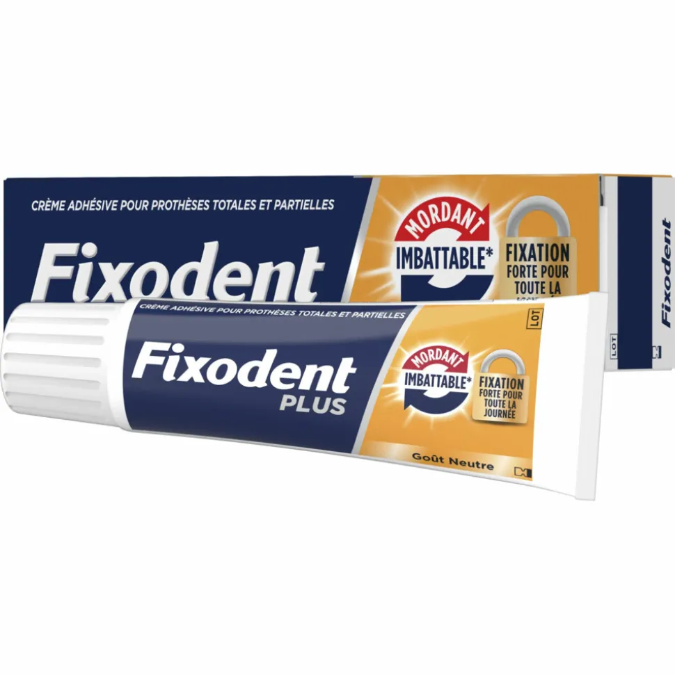 6x Fixodent Kleefpasta Plus Dual Power 40 gr