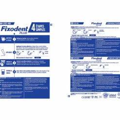 6x Fixodent Kleefpasta Plus Dual Power 40 gr