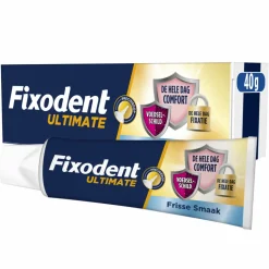 6x Fixodent Kleefpasta Ultimate Fresh 40 gr
