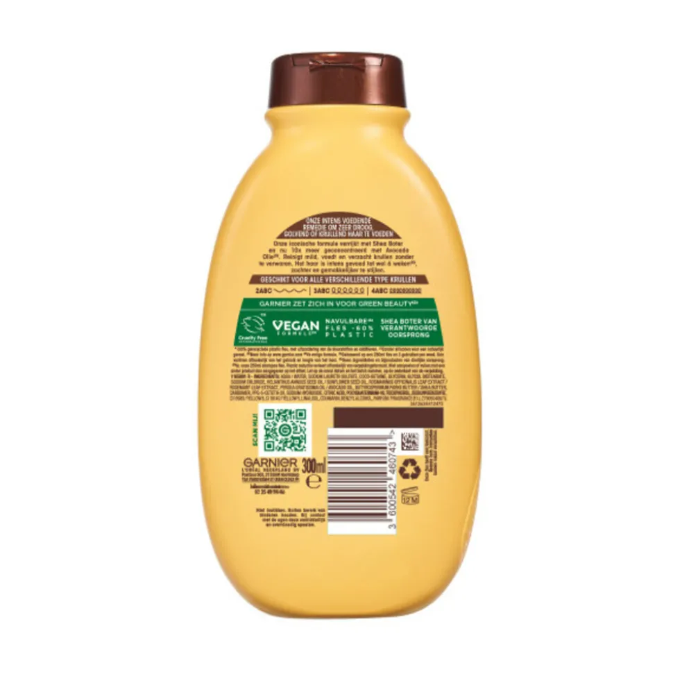 6x Garnier Loving Blends Avocado Olie en Shea Boter Shampoo 300 ml