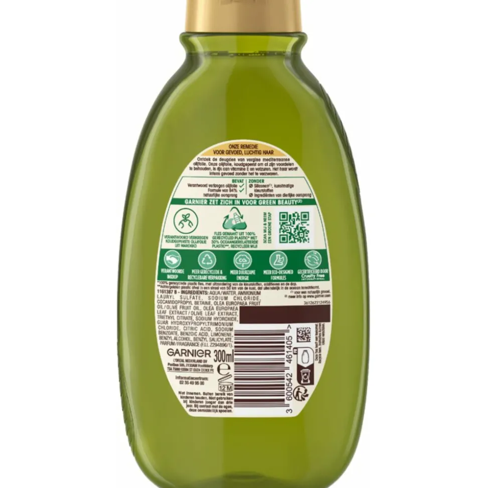 6x Garnier Loving Blends Mythische Olijf Shampoo 300 ml