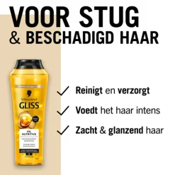 6x Gliss Shampoo Oil Nutritive 250 ml