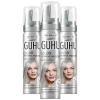 3x Guhl Color Forming Mousse Zilverblond 98 75 ml