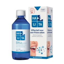 3x Halita Mondwater Frisse Adem 500 ml