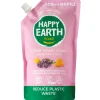 6x Happy Earth Handzeep Navulling Lavender Ylang 100% Natuurlijk 600 ml