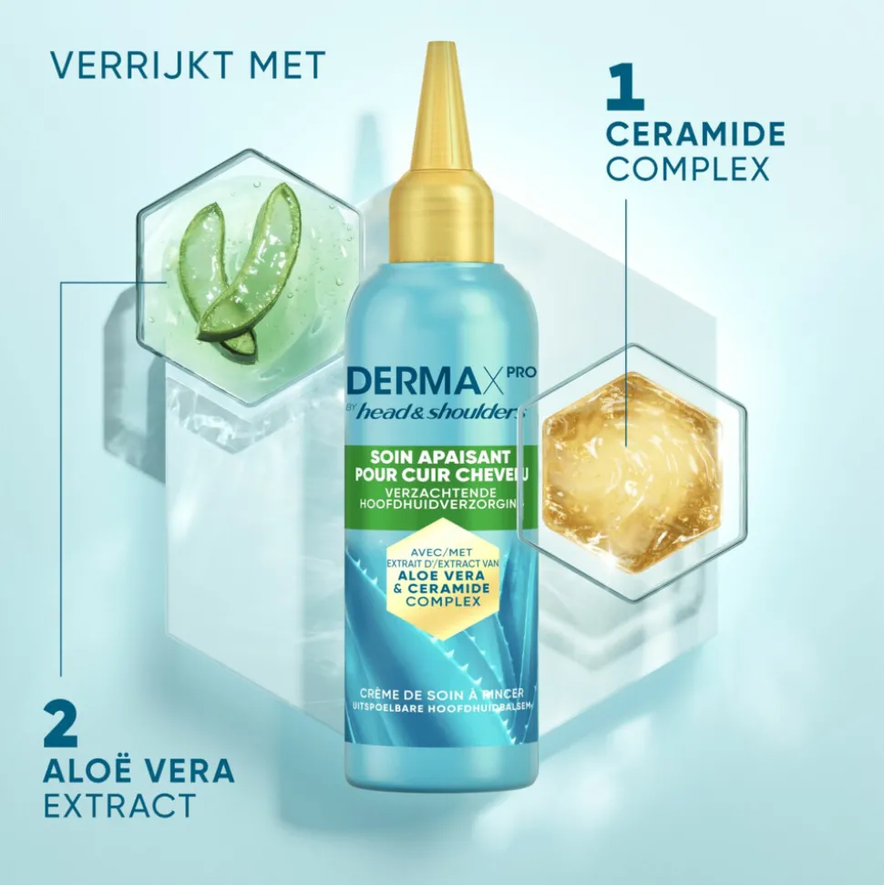 6x Head & Shoulders Hoofdhuidbalsem DERMAxPRO Verzachtend 145 ml