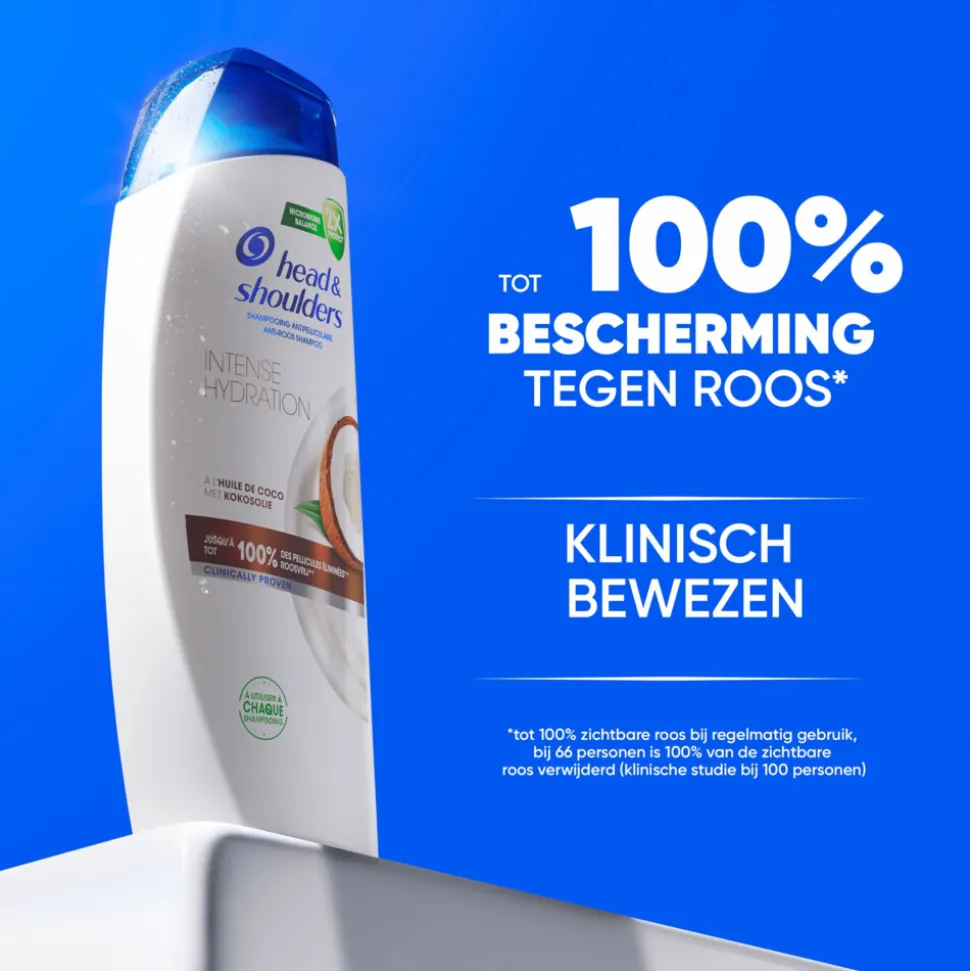 6x Head & Shoulders Shampoo Intense Hydration 625 ml